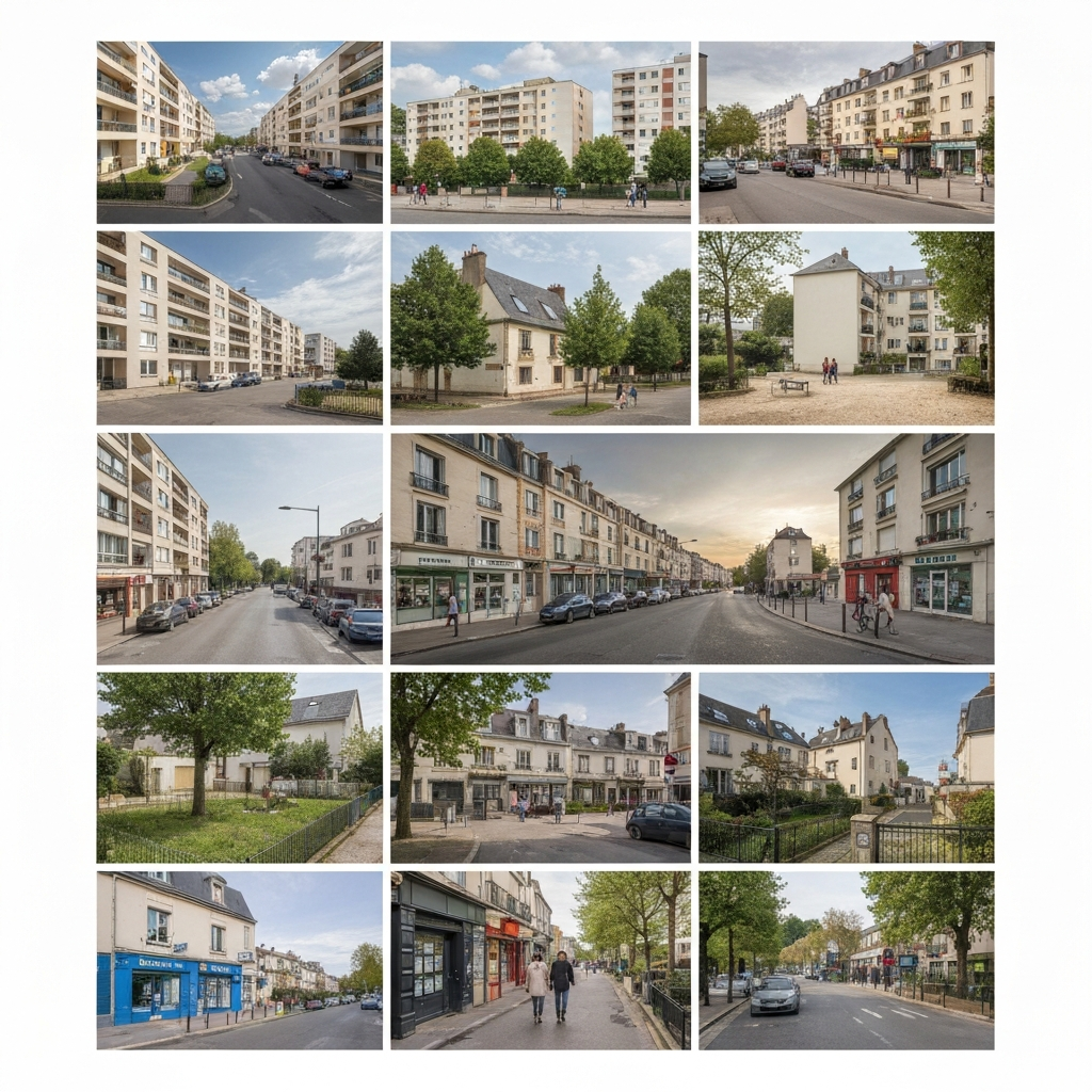 Vue panoramique de Saint-Chéron en Essonne illustrant le marché immobilier