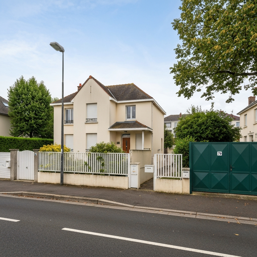 Intérieur d'une maison à Saint-Chéron après home staging