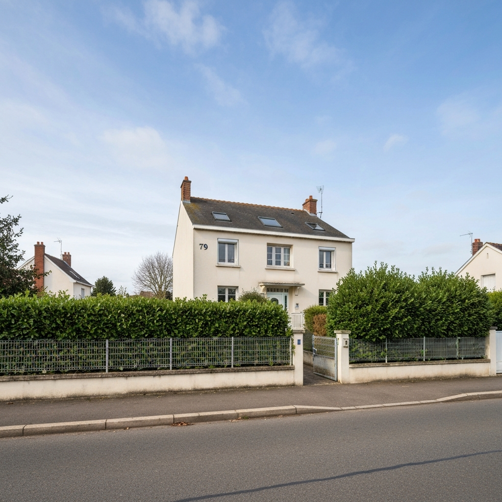 Vue d'une maison à vendre à Saint-Chéron