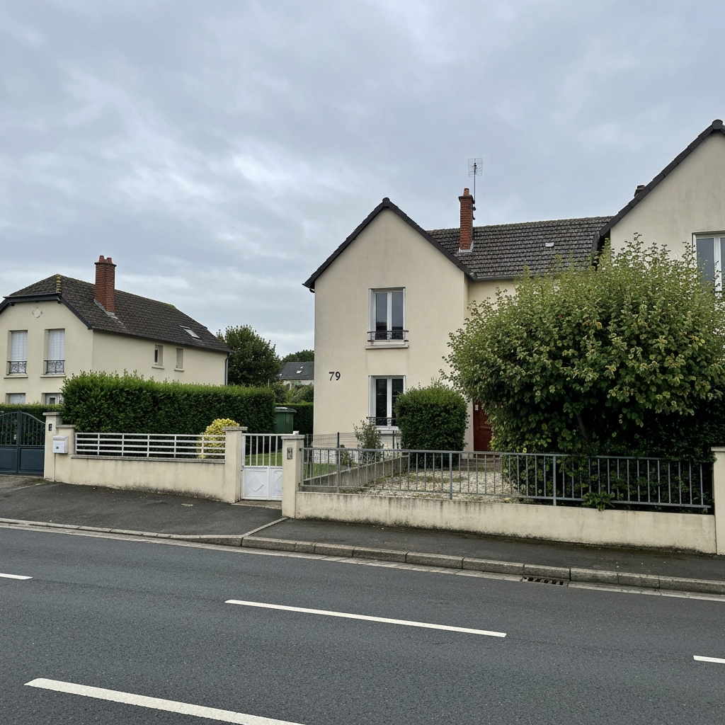 Tableau des honoraires de l'agence immobilière à Saint-Chéron