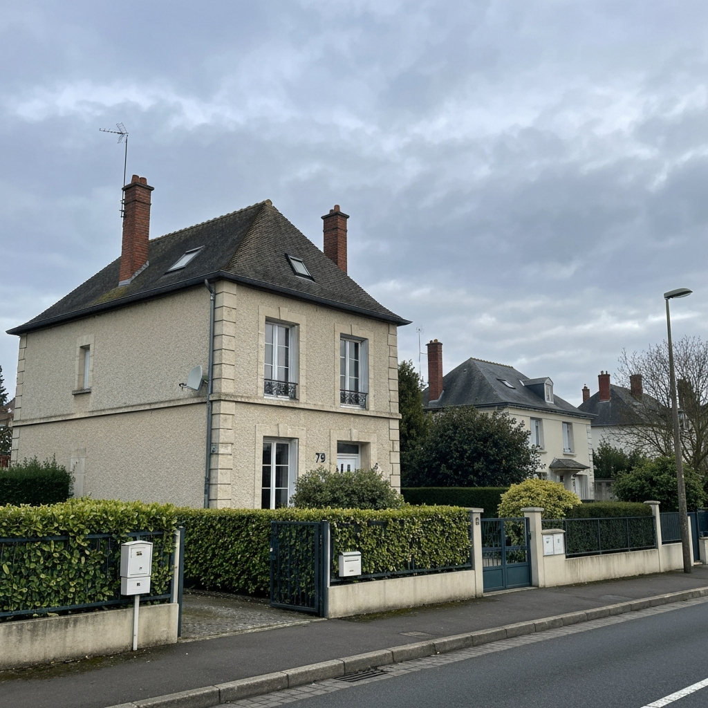 Belle maison à vendre située au centre de Saint-Chéron