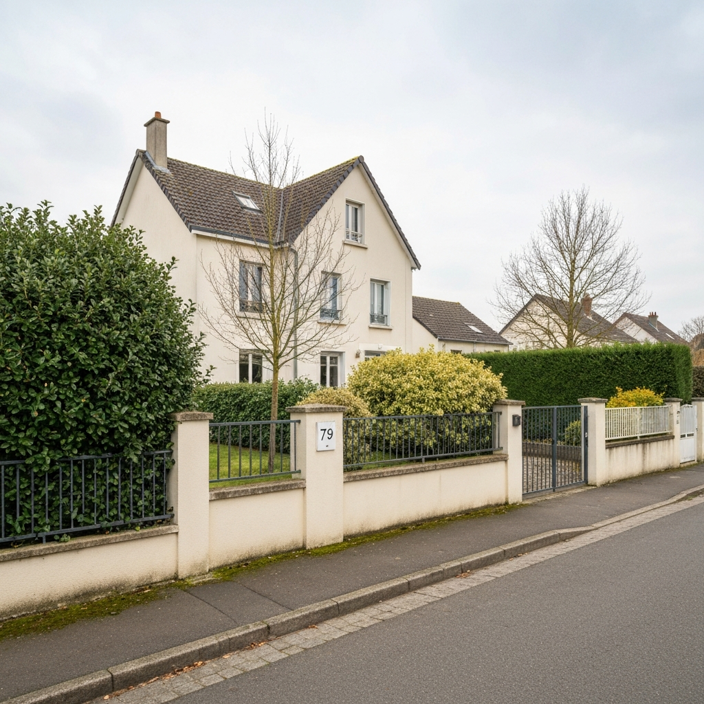 Vue extérieure d'une maison familiale de 5 pièces à Saint-Chéron